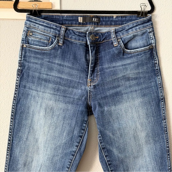 Kut from the Kloth High Rise Cathrine Fab Ab Boyfriend Denim Jeans - Picture 4 of 16